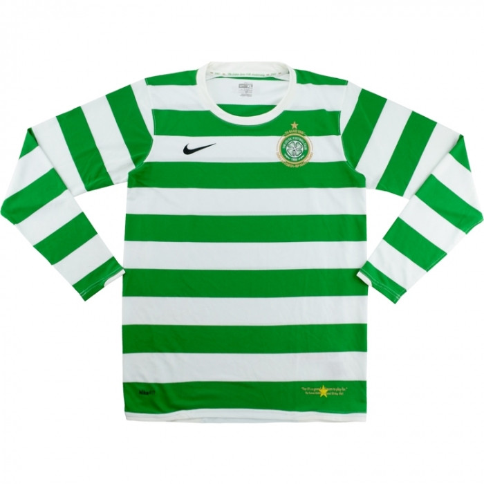 2007-08 Celtic Home L/S Shirt Nike YX22803